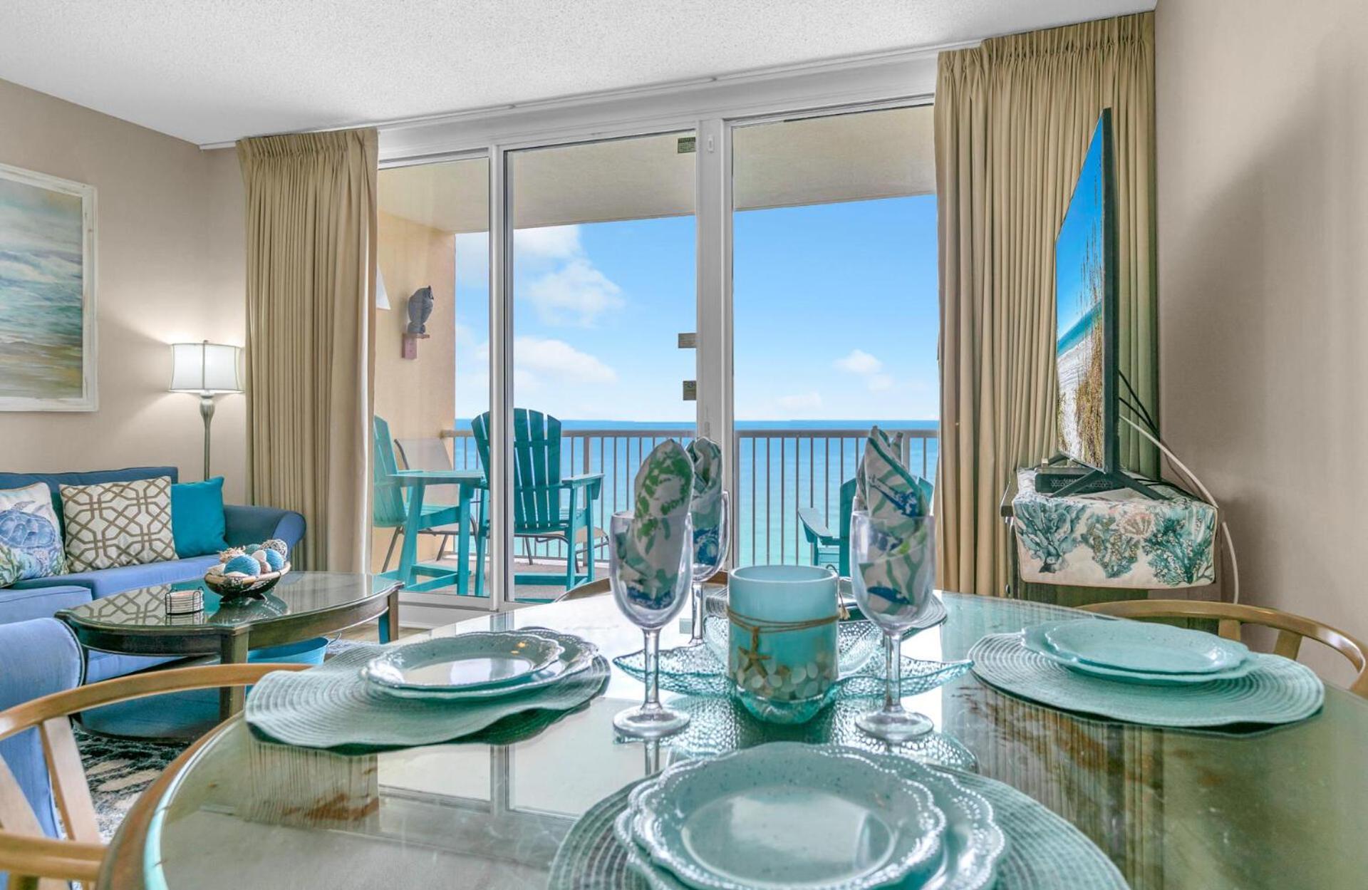 Stunning Ocean & Sunset Views, Direct Beach Access With 2 King Bedrooms At Panama City Beach, Fl ภายนอก รูปภาพ